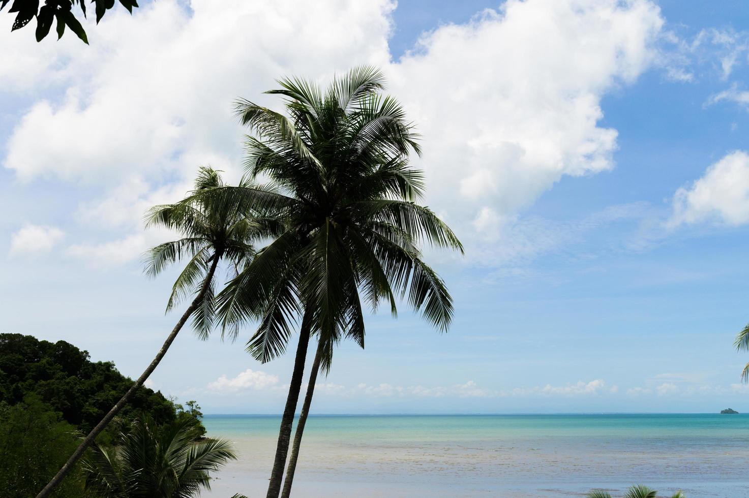 Sommerstrand in Thailand foto