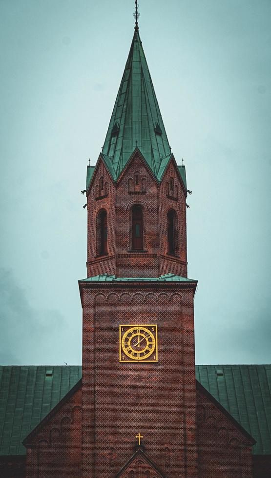 der Turm der Silkeborg Kirche foto