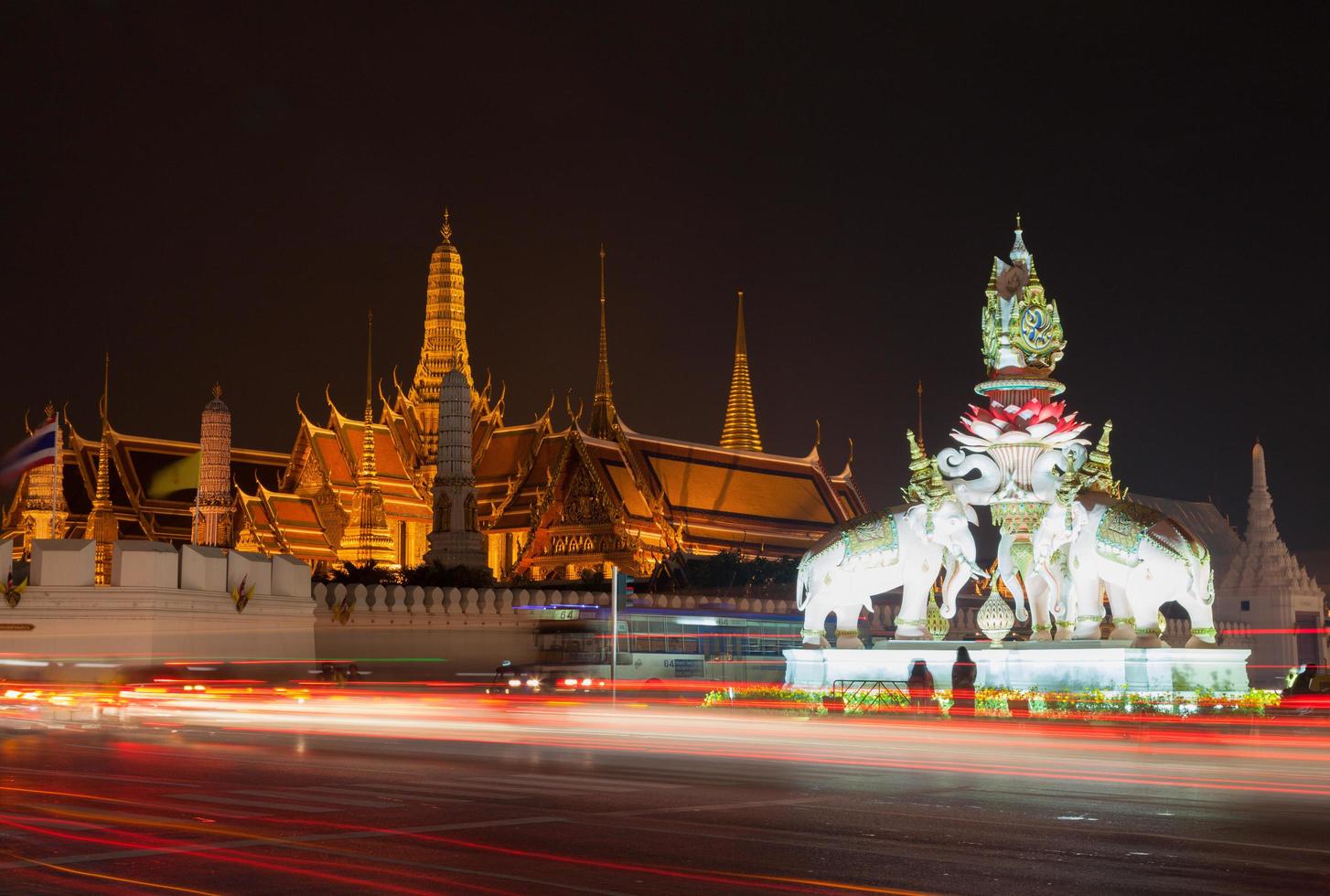 Wat Phra Kaew Tempel in Bangkok foto