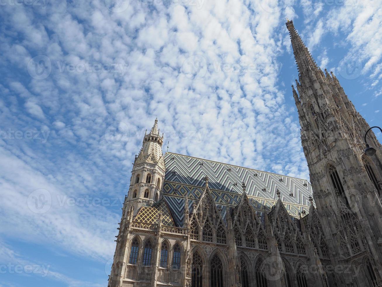 Stephansdom in Wien foto