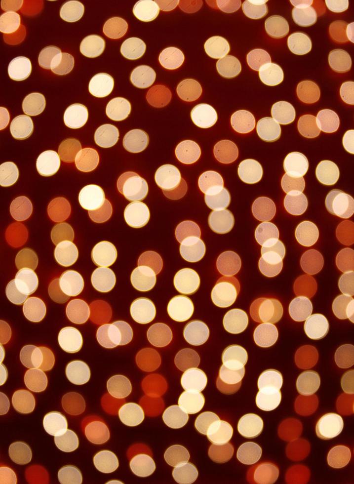 orange und gelbe Bokeh-Lichter foto