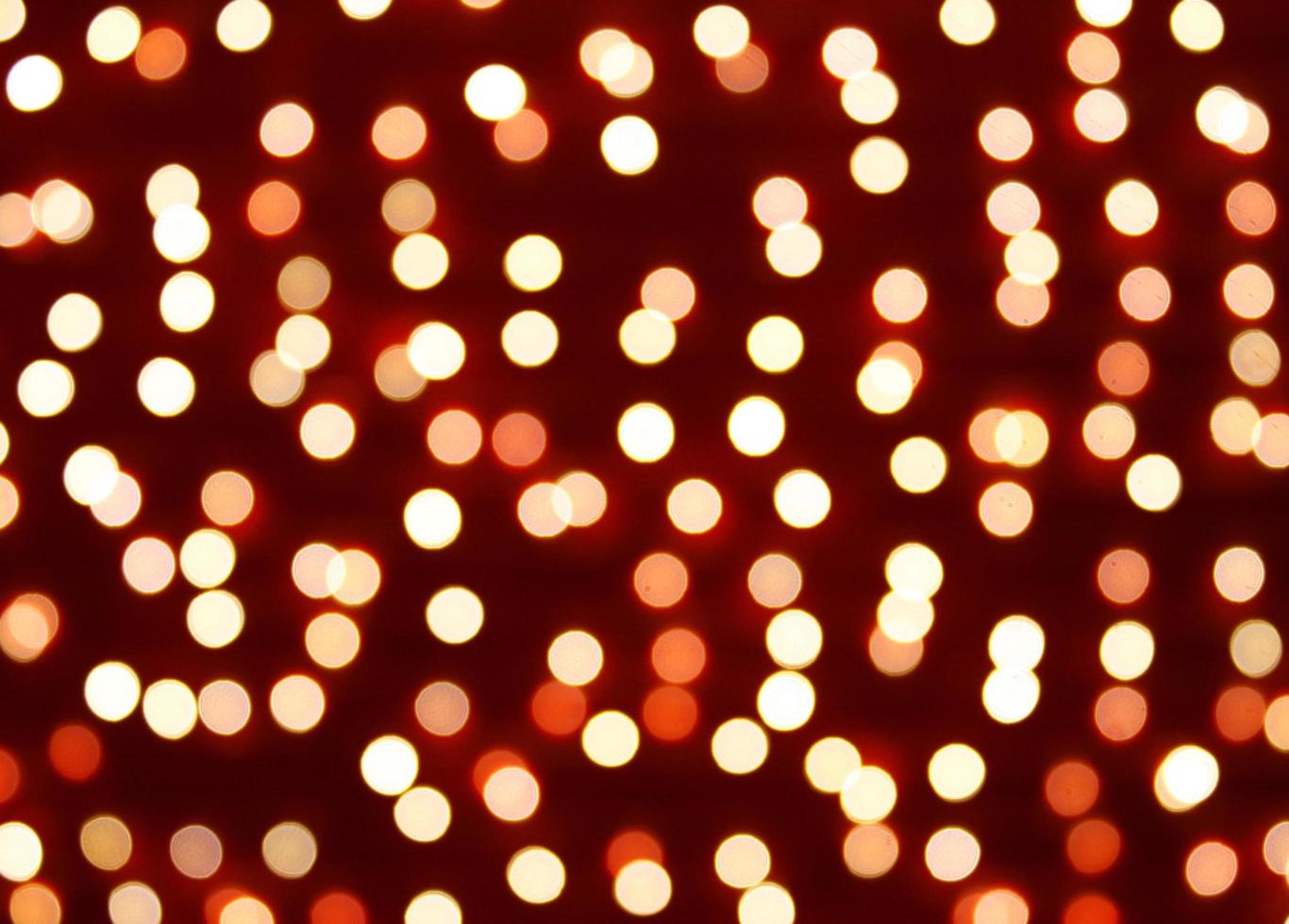 orange und rote Bokeh Lichter foto