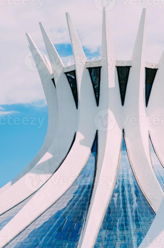 Fassade von das Metropolitan- Kathedrale von Brasilien, Brasilien foto