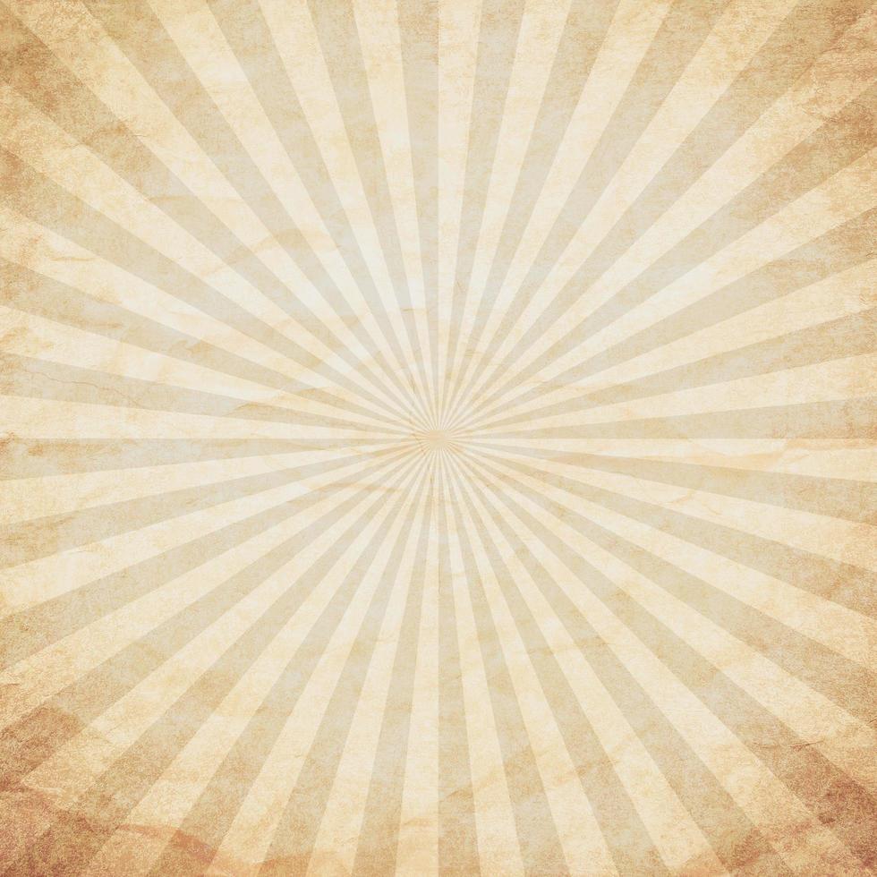 Grunge Sunburst Jahrgang Hintergrund und Textur mit Raum foto