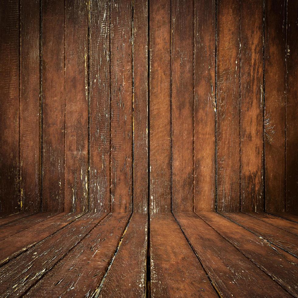 Holz Hintergrund Textur und Perspektive mit Raum foto