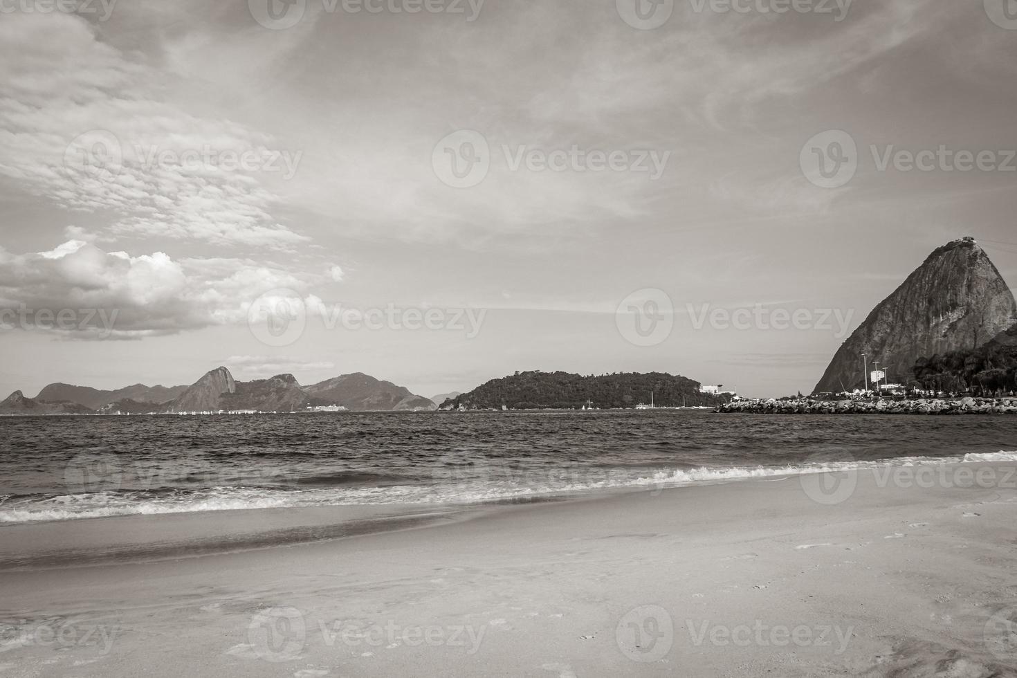 Zuckerhut Pao de Acucar Flamengo Rio de Janeiro Brasilien. foto