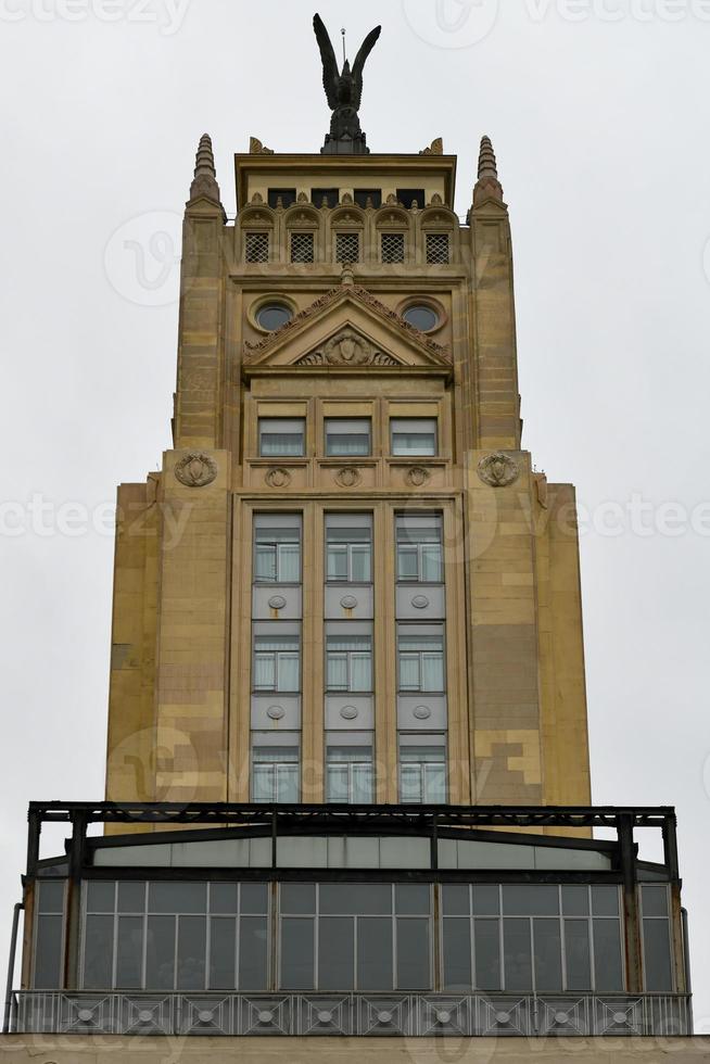 das Union Gebäude und das Spanisch Phönix im Madrid, Spanien. foto