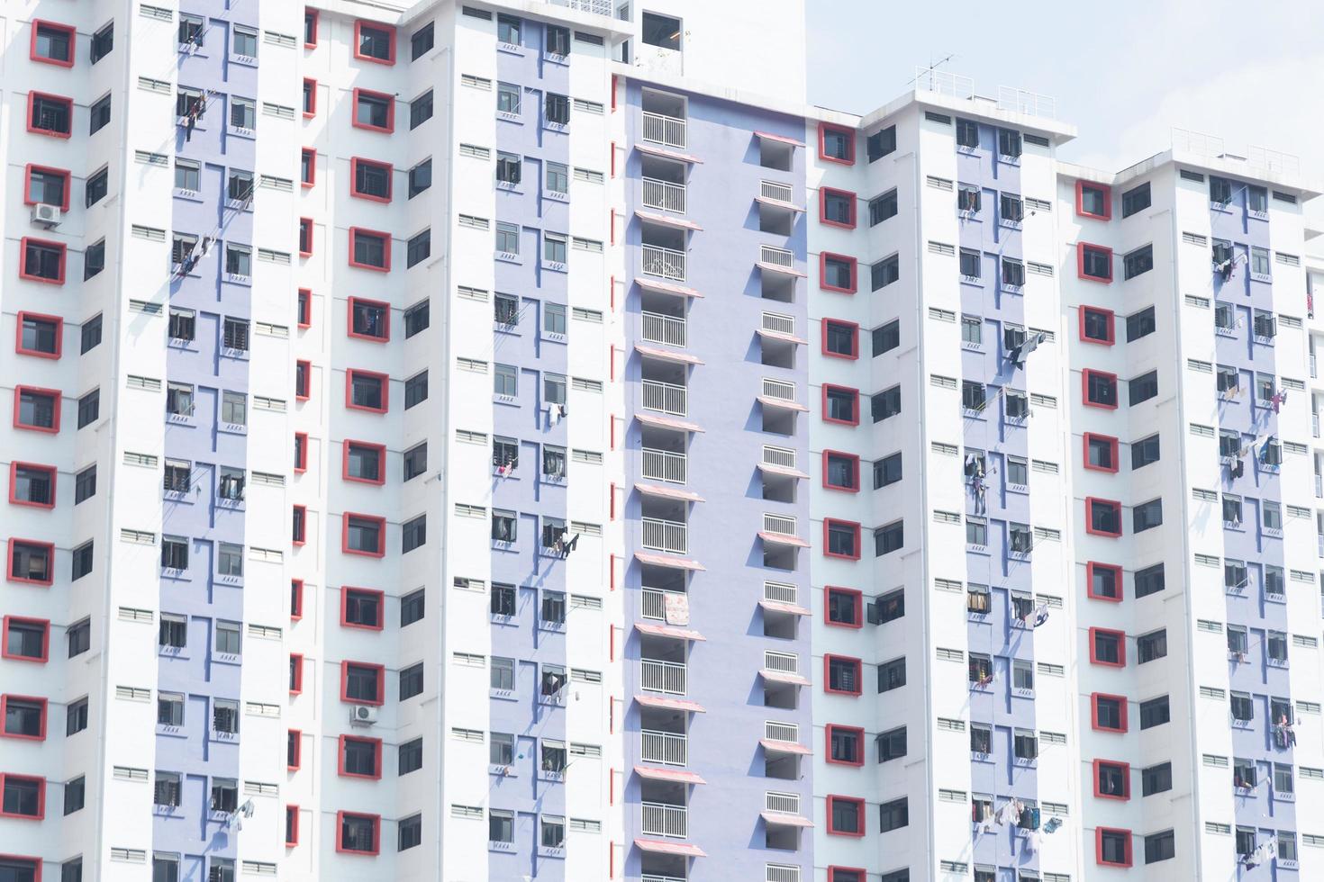 Eigentumswohnungsgebäude in Thailand foto