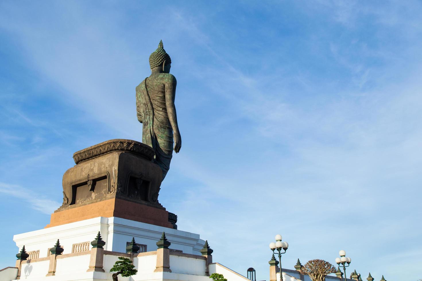 große Buddha-Statue in Thailand foto