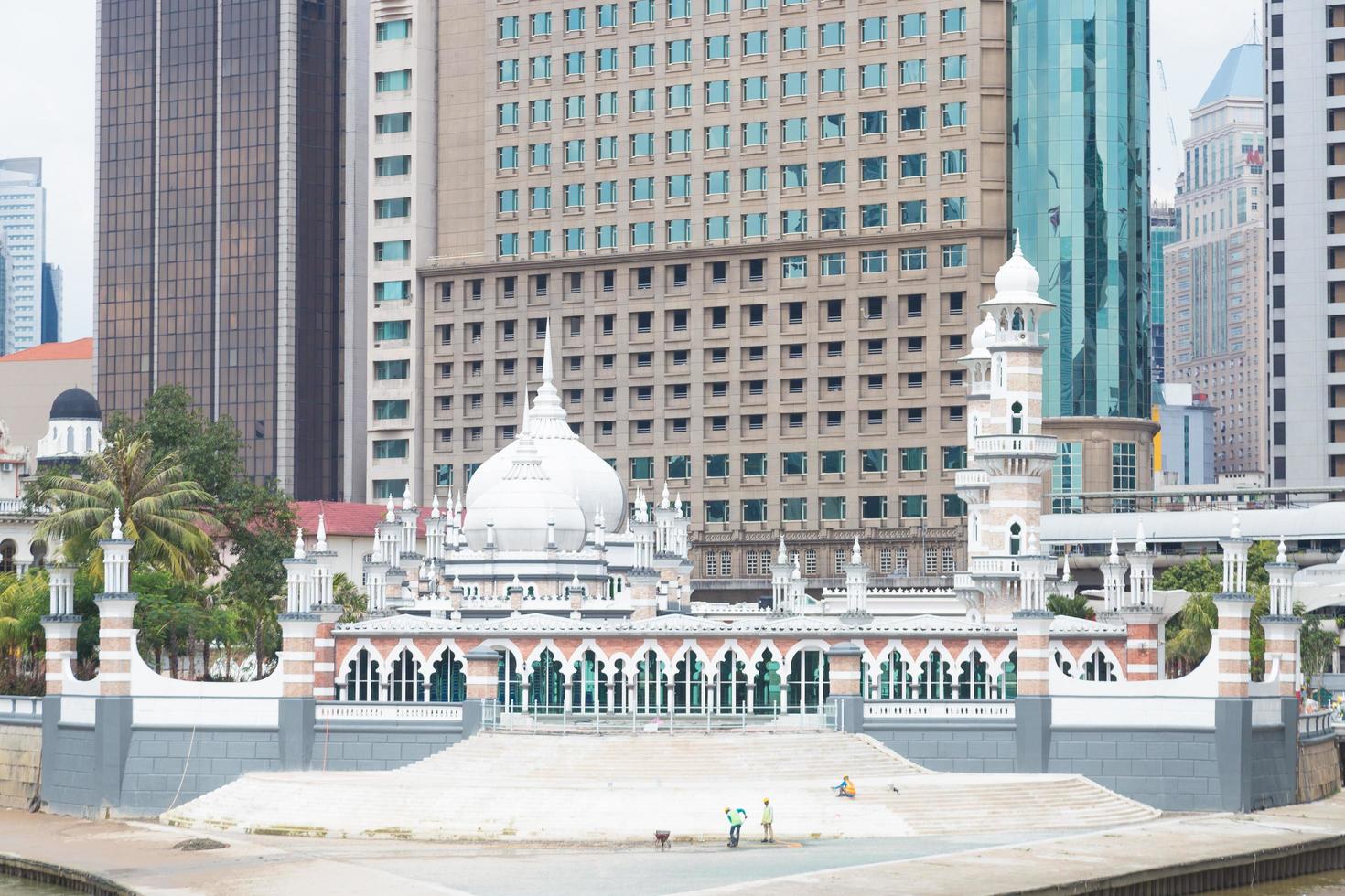 Moschee in der Innenstadt von Kuala Lumpur foto