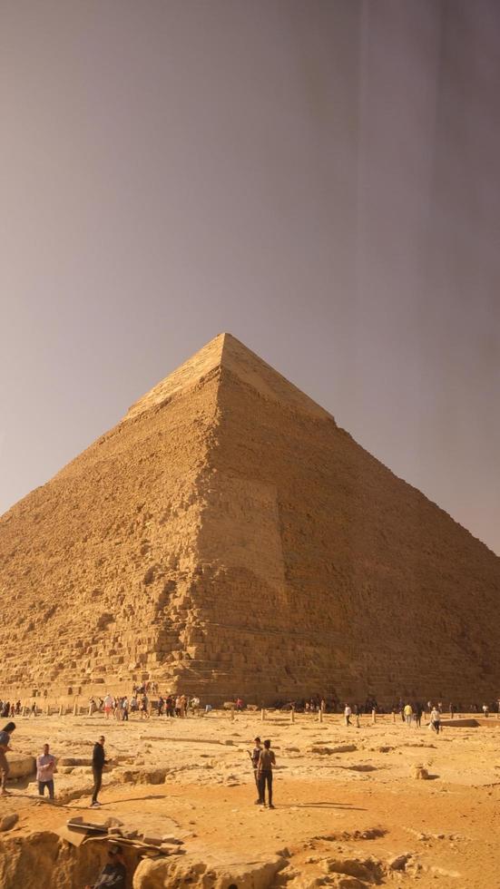 Pyramide von Gizeh foto