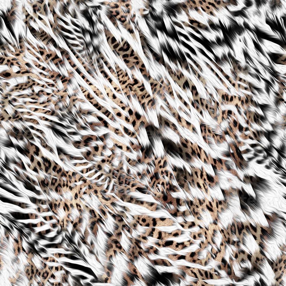 nahtlos Leopard Muster, Leopard Textur, Tier Haut. foto