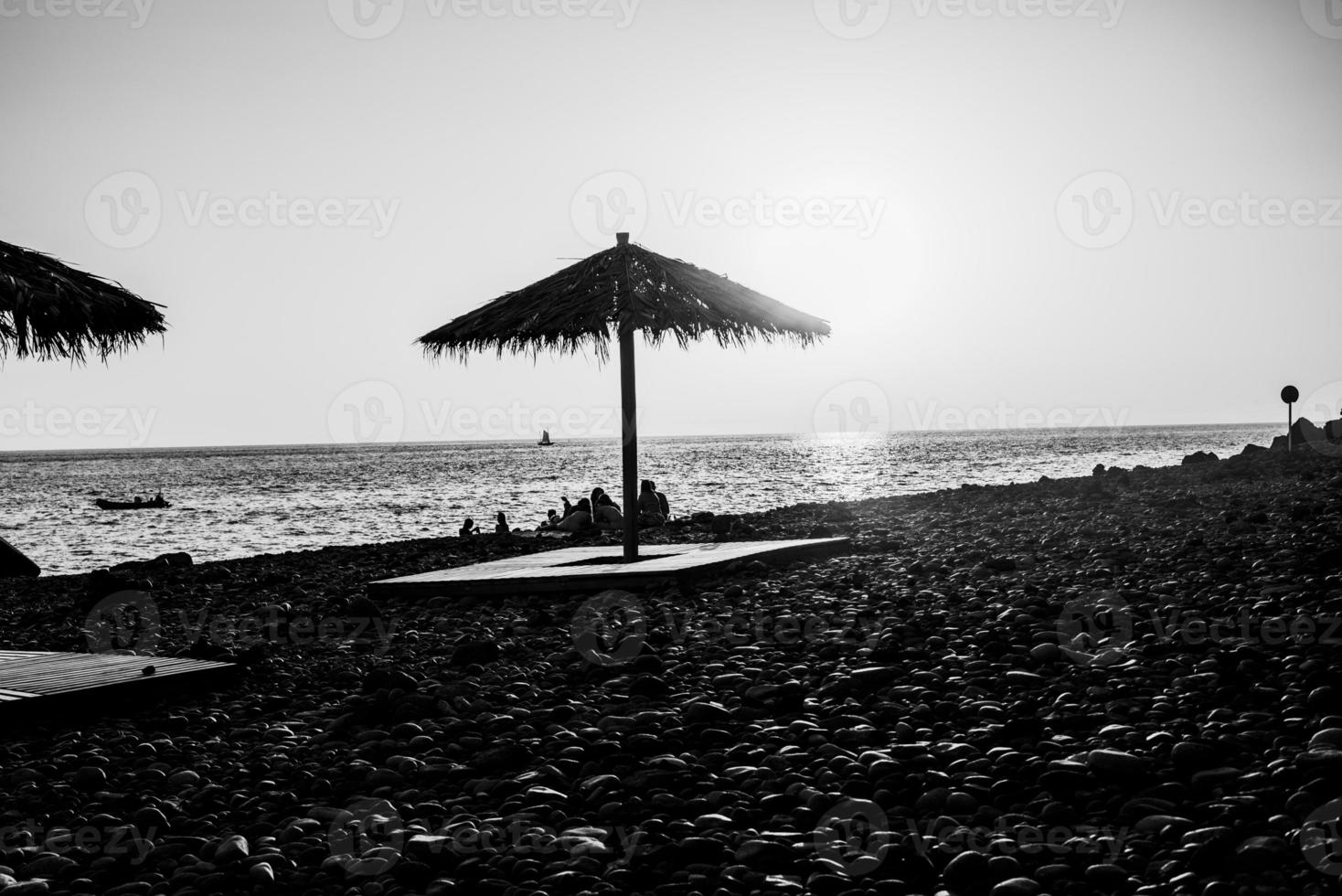 2022 08 22 Madeira Sonnenuntergang beim das Strand 4 foto