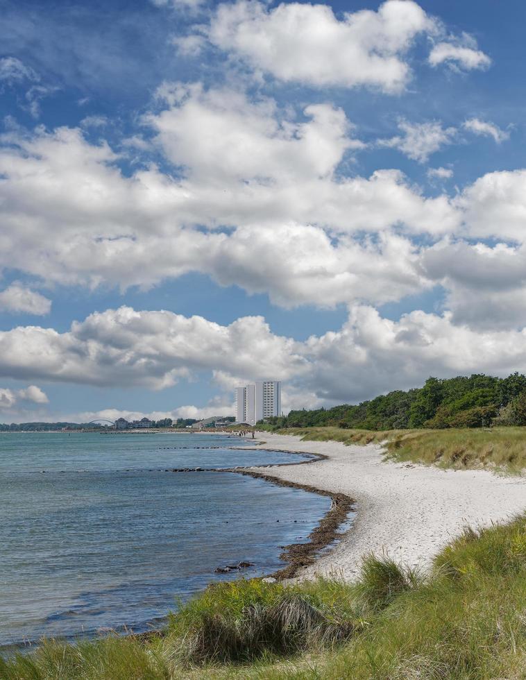 Burgtiefe auf Fehmarn, Ostsee Meer, Schleswig-Holstein, Deutschland foto