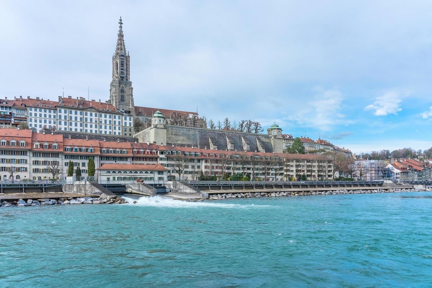 Panoramablick auf Bern, die Hauptstadt der Schweiz foto