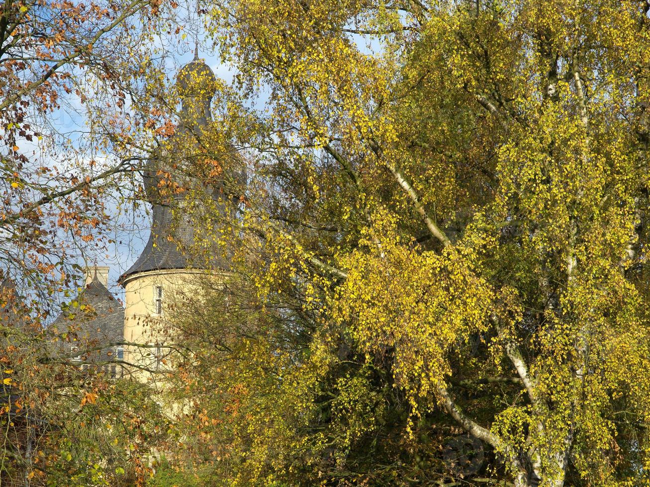 Altes Schloss in Westfalen foto