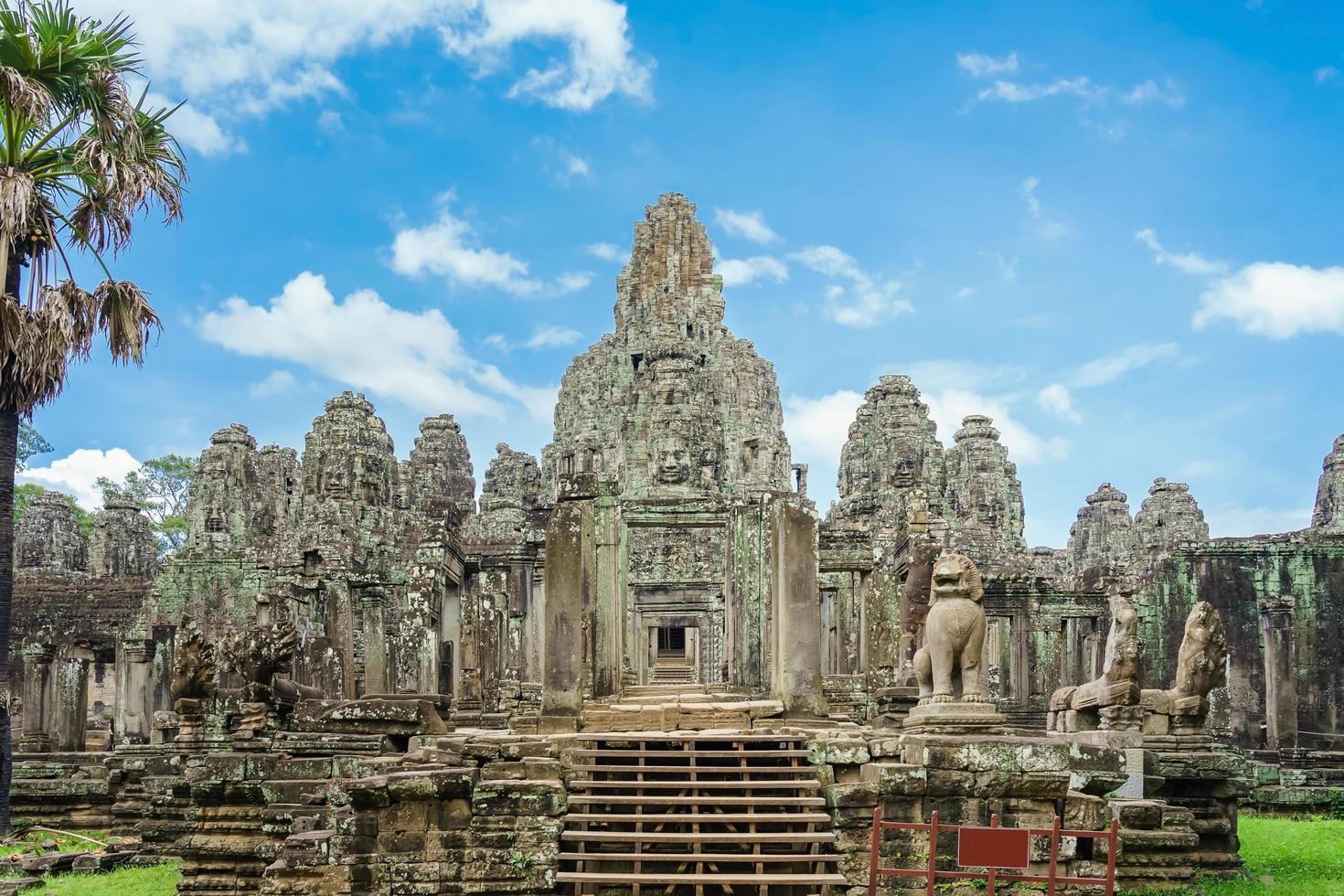 alter Tempel Bajon Angkor Komplex, Siem Reap, Kambodscha foto