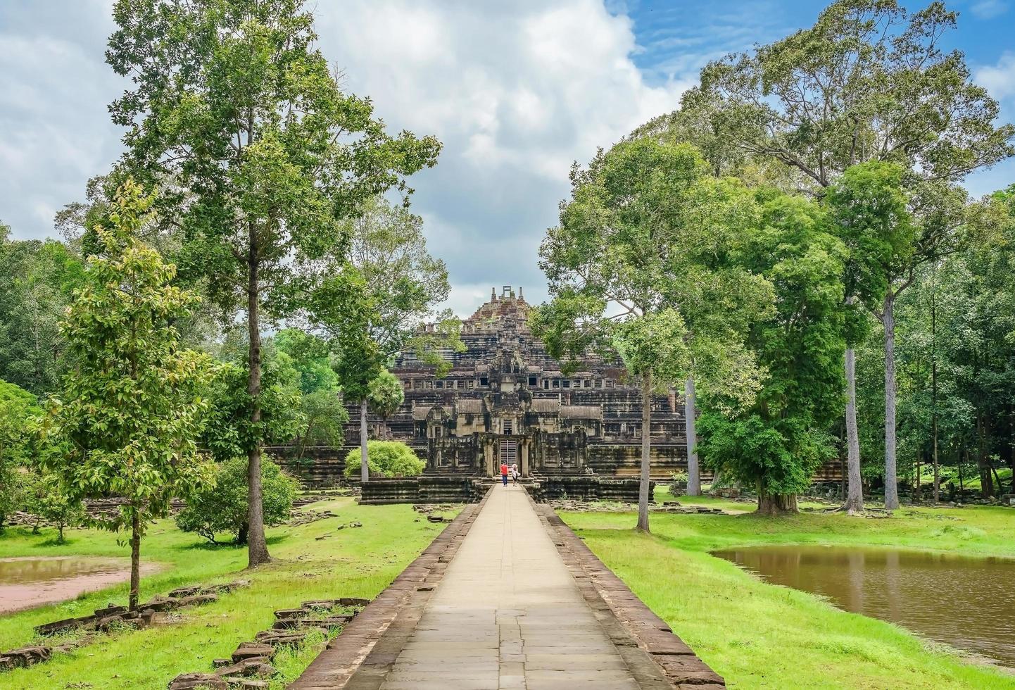 Blick auf den Baphuon-Tempel, Angkor Thom, Siem Reap, Kambodscha foto