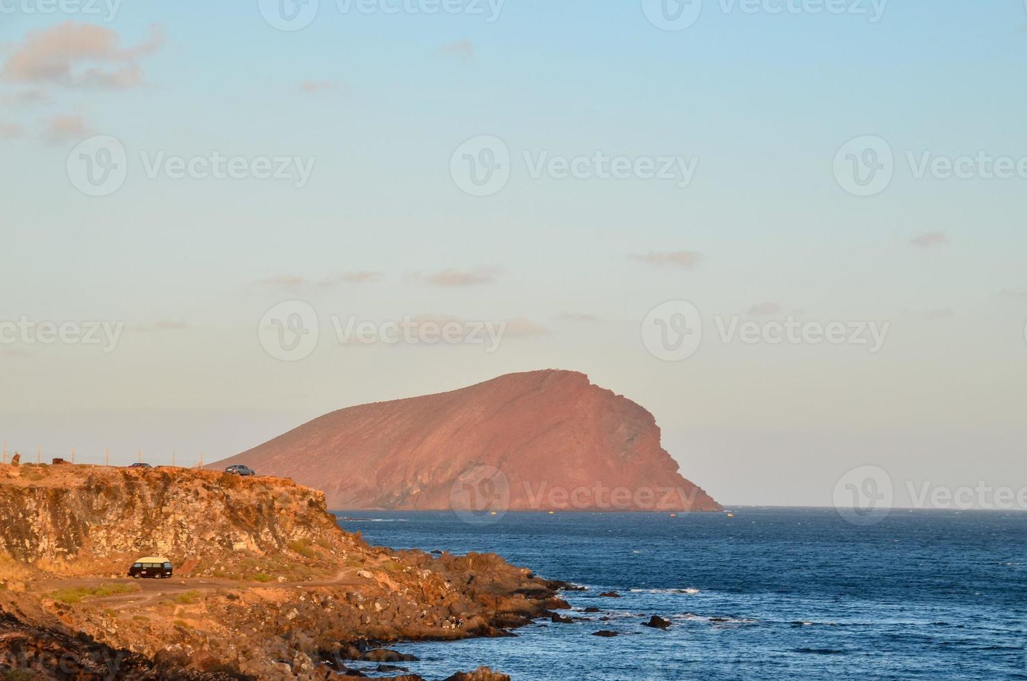 Meereslandschaft im Sommer foto