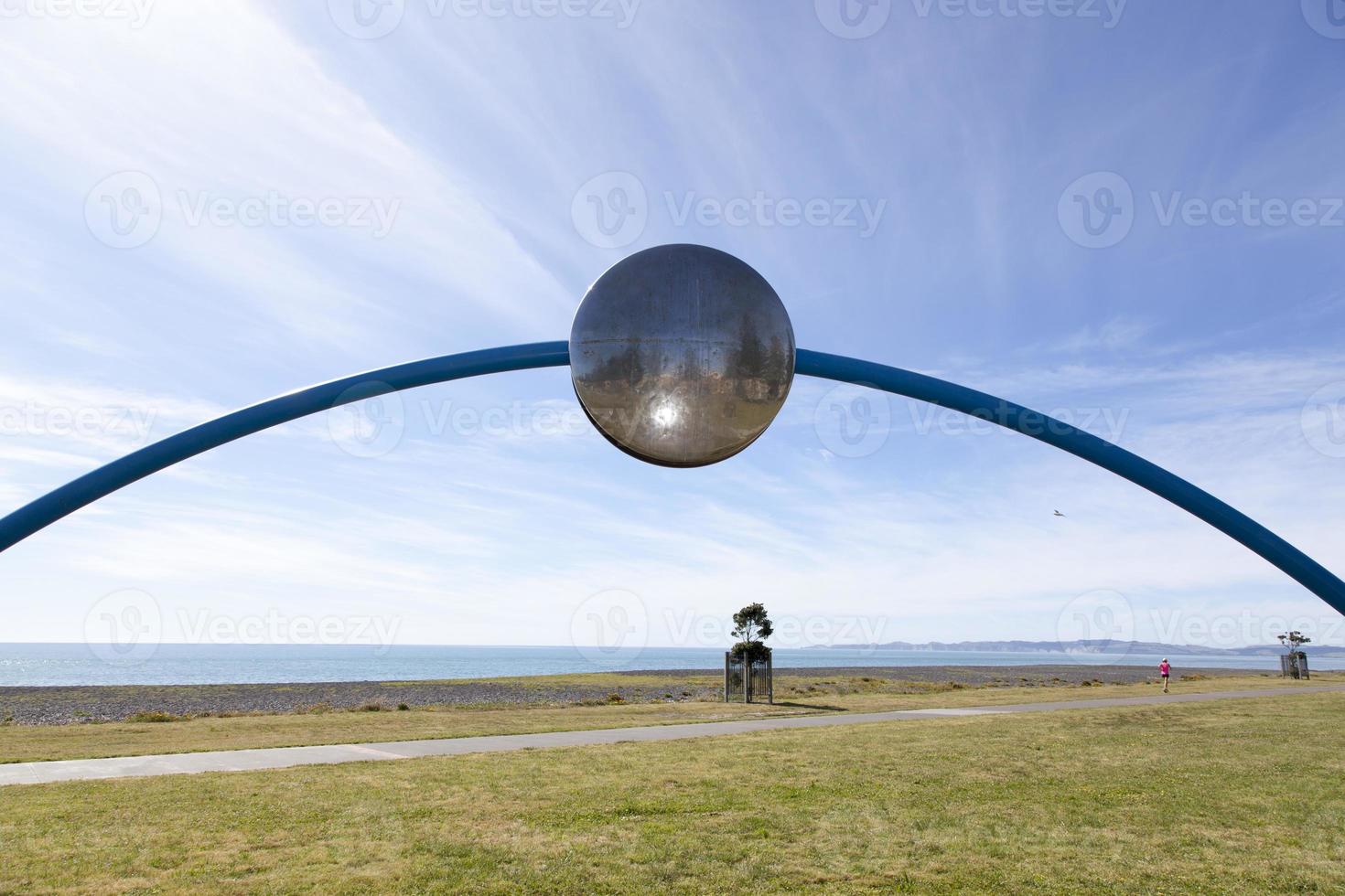 napier Stadt, Dorf direkt am Wasser Park und modern Dekoration foto