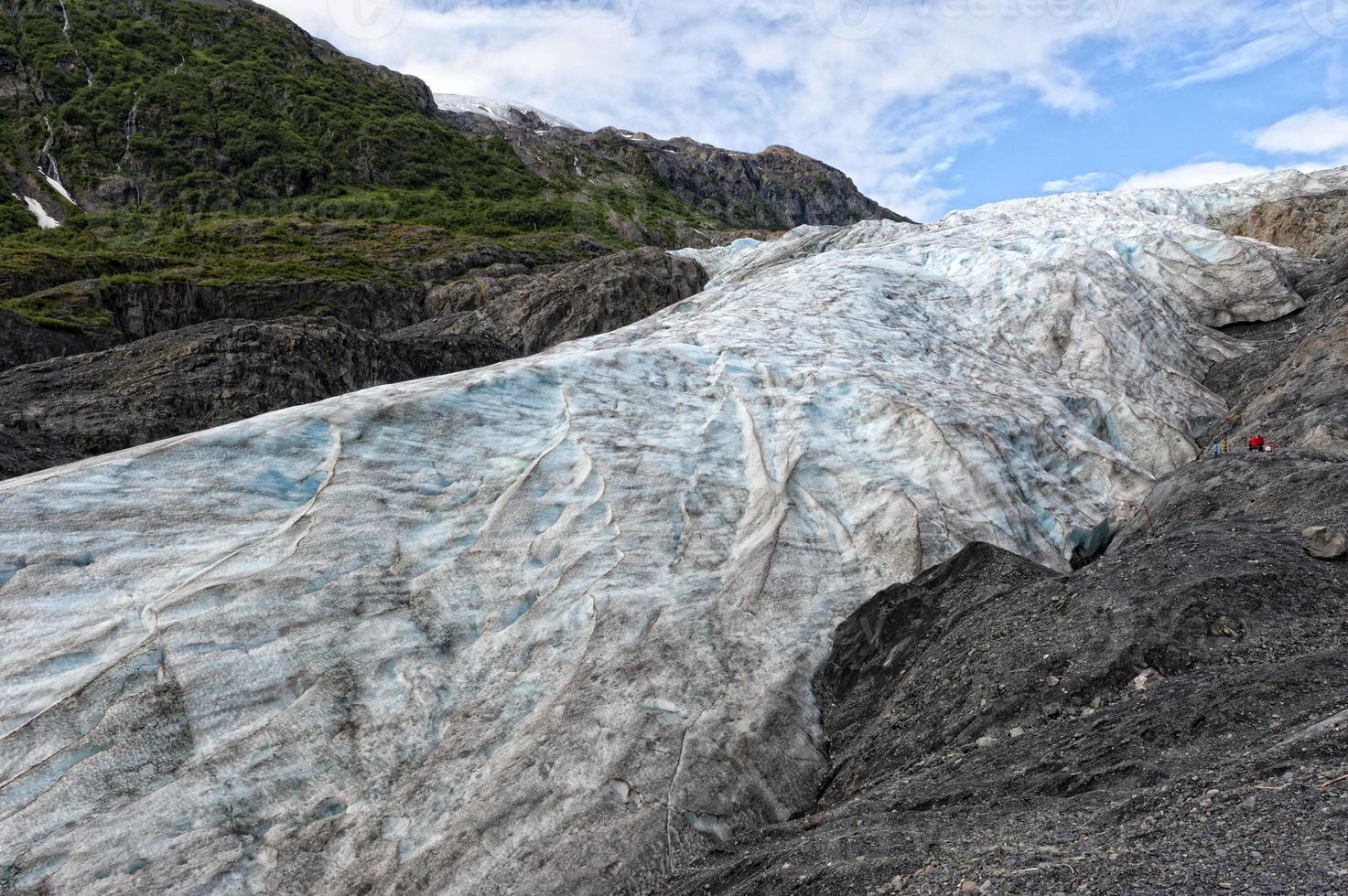 Alaska-Mendenhall-Gletscherblick foto