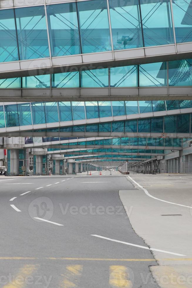 Tore im Flughafen Atatürk in Istanbul, Türkei foto