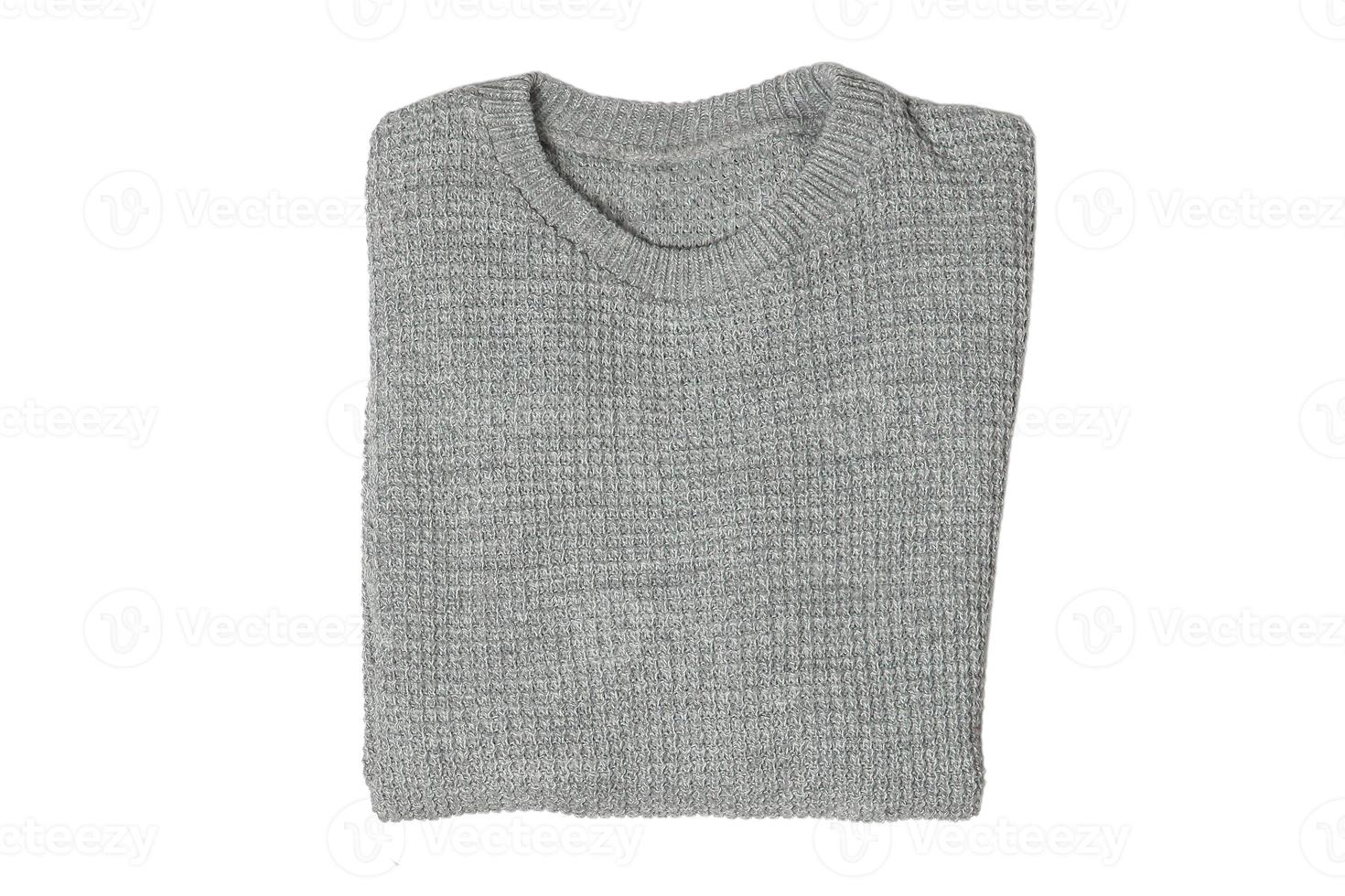 6153 grau Sweatshirt isoliert auf ein transparent Hintergrund foto