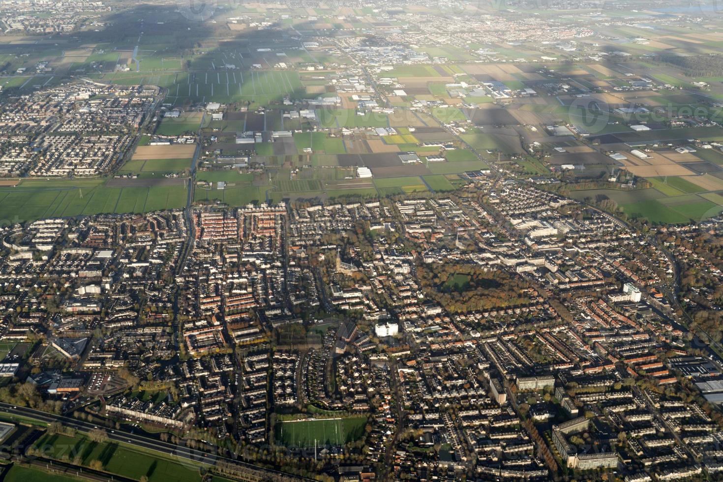 amsterdam hafen kanäle straßen luftbild panorama foto