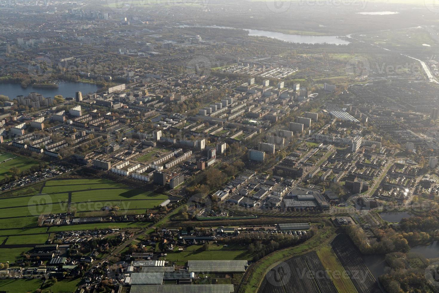 amsterdam hafen kanäle straßen luftbild panorama foto