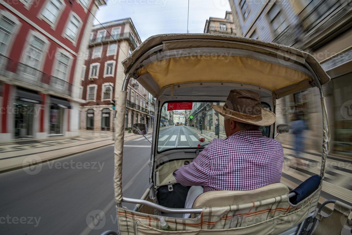 Lissabon Tuk Tuk Stadt Tour foto