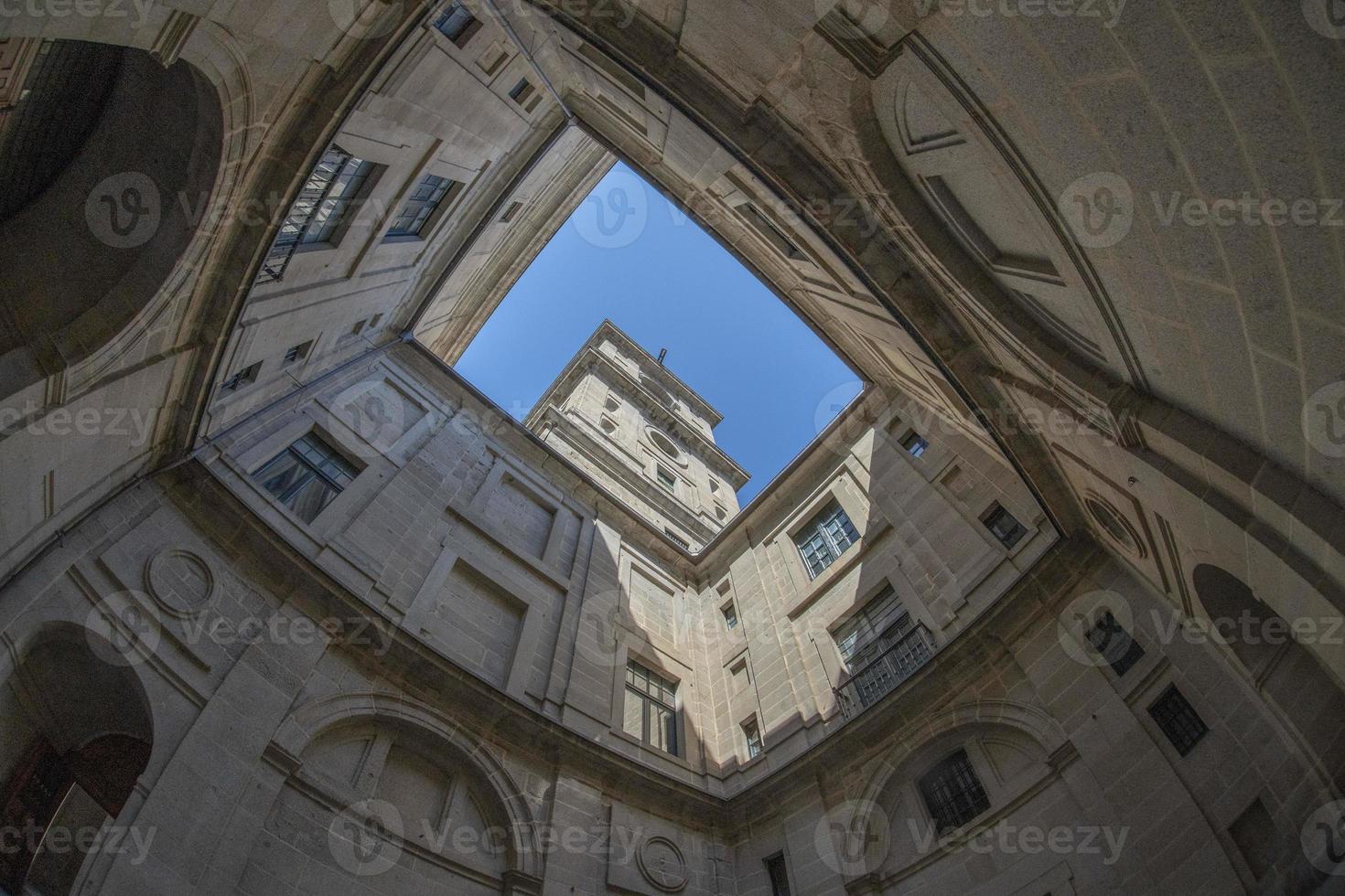 escorial kloster in der nähe von madrid spanien foto