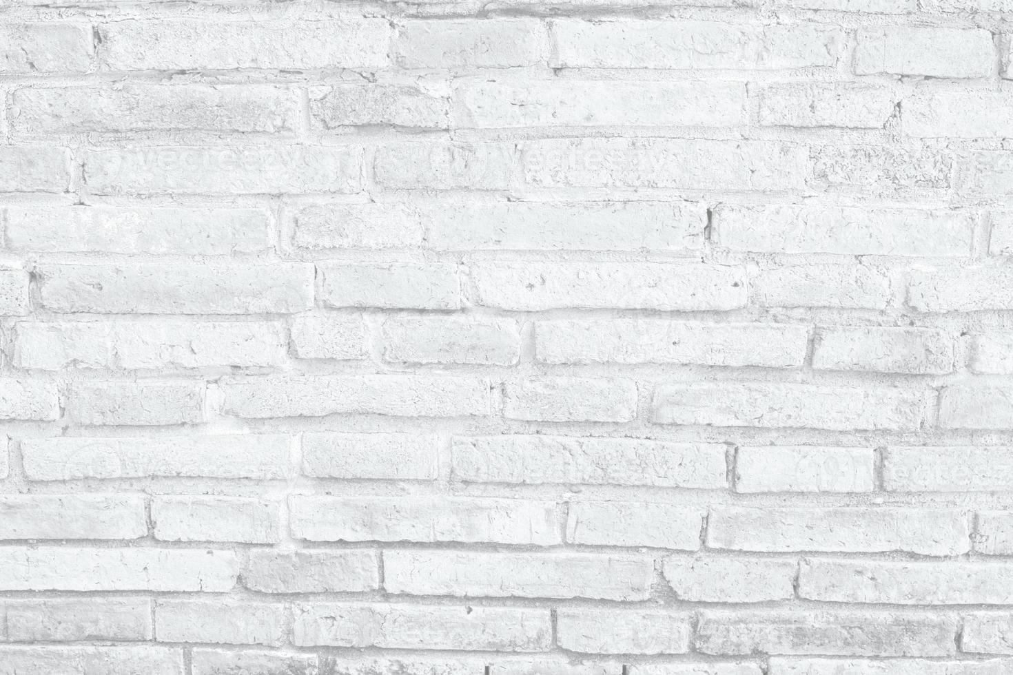 weiße Backsteinmauer Textur Hintergrund foto