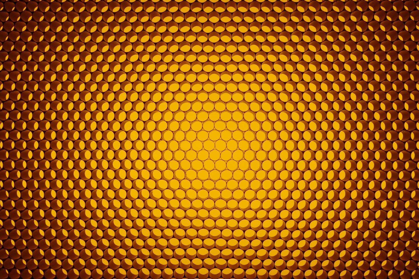Panel von orange LED-Beleuchtung foto