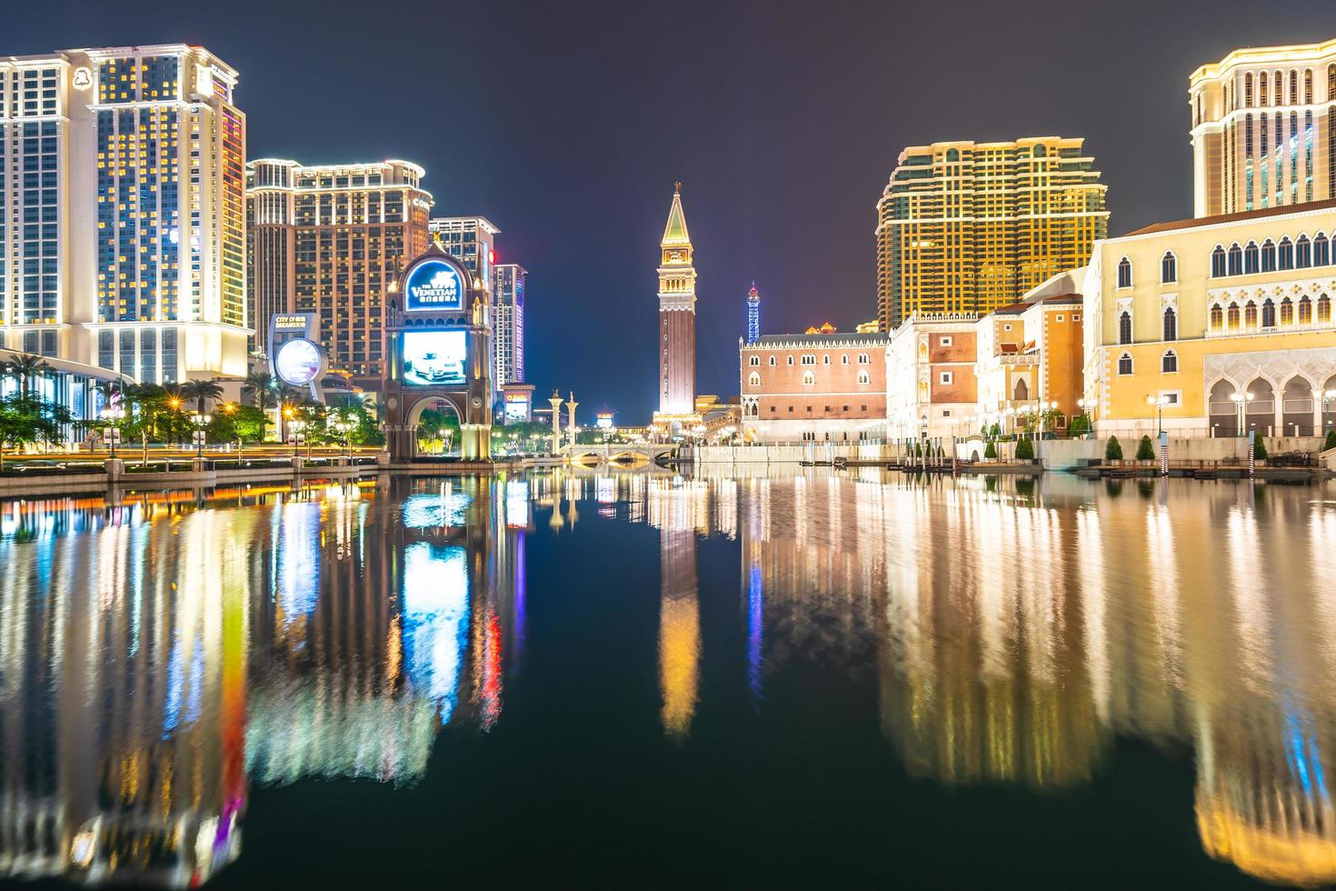 Gebäude der Stadt Macau foto