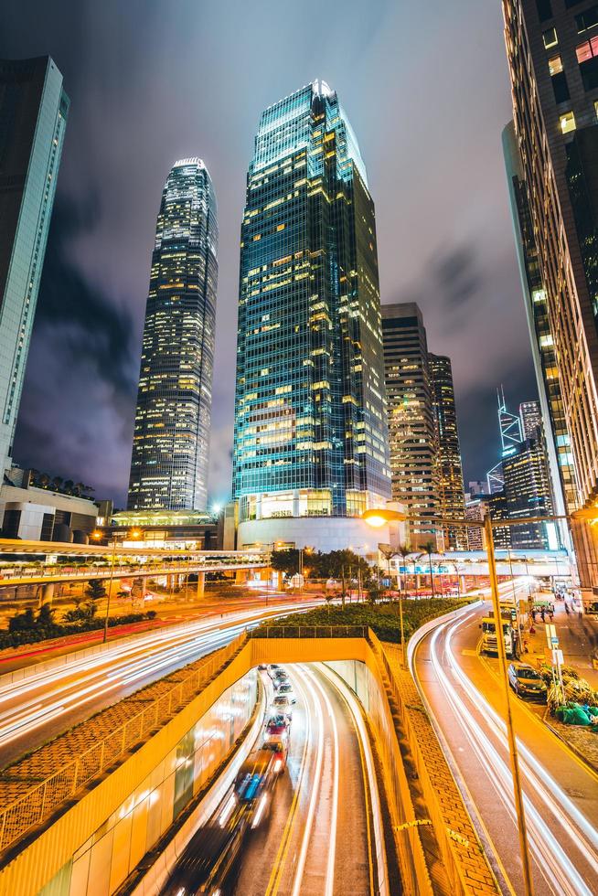 Gebäude von Hongkong, China foto