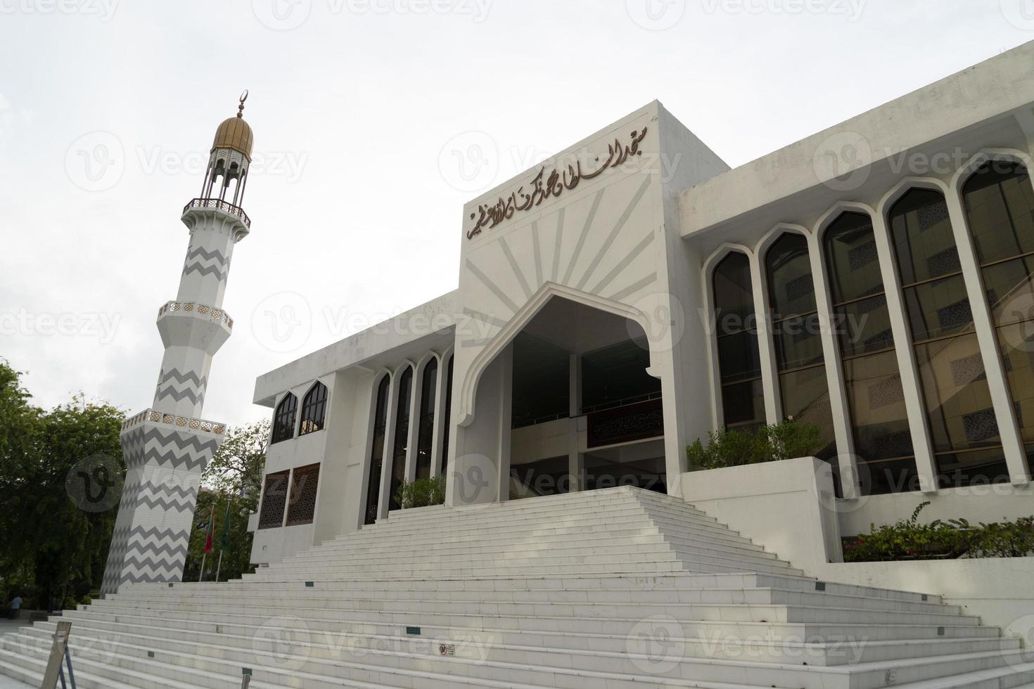 männliche malediven moschee islamisches zentrum foto