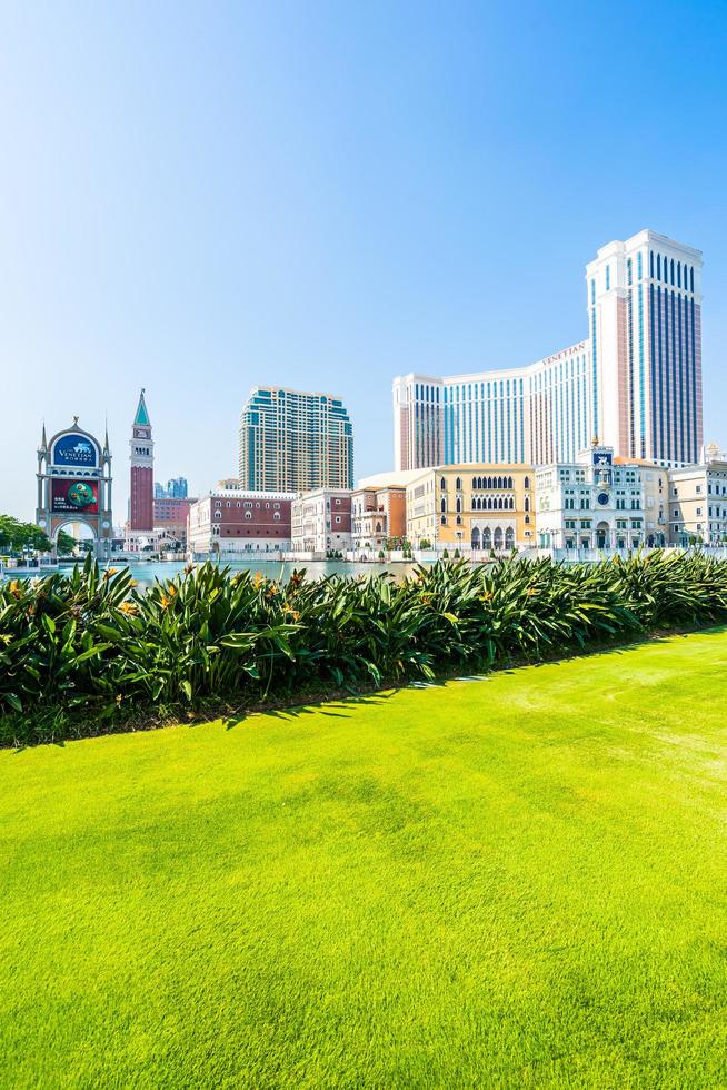 Gebäude der Stadt Macau foto