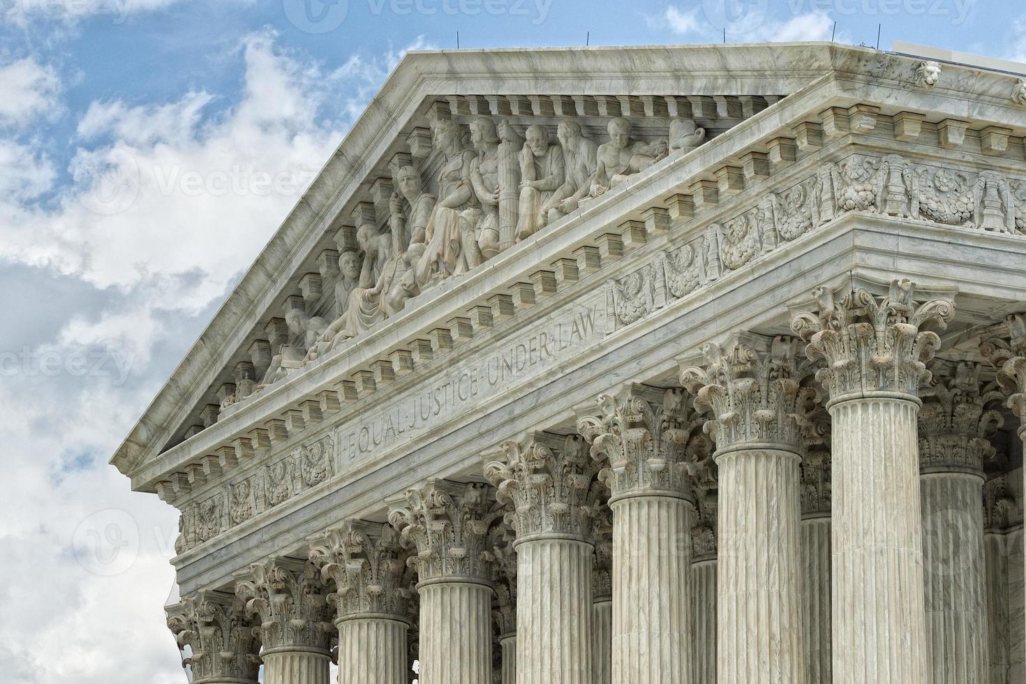 Washington DC Supreme Court Fassade foto