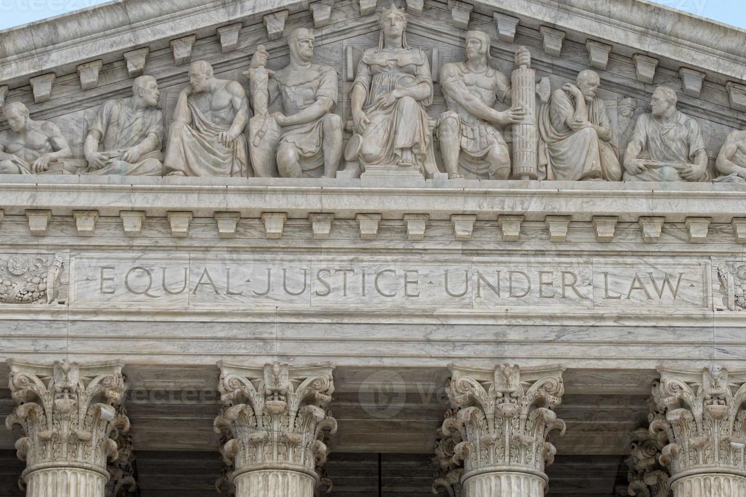 Washington DC Supreme Court Fassade foto