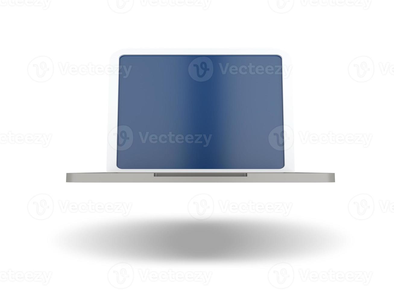 Laptop Symbol. 3d machen Illustration. foto