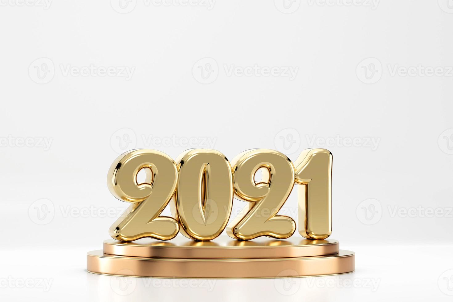 2021 Goldtext Typografie foto