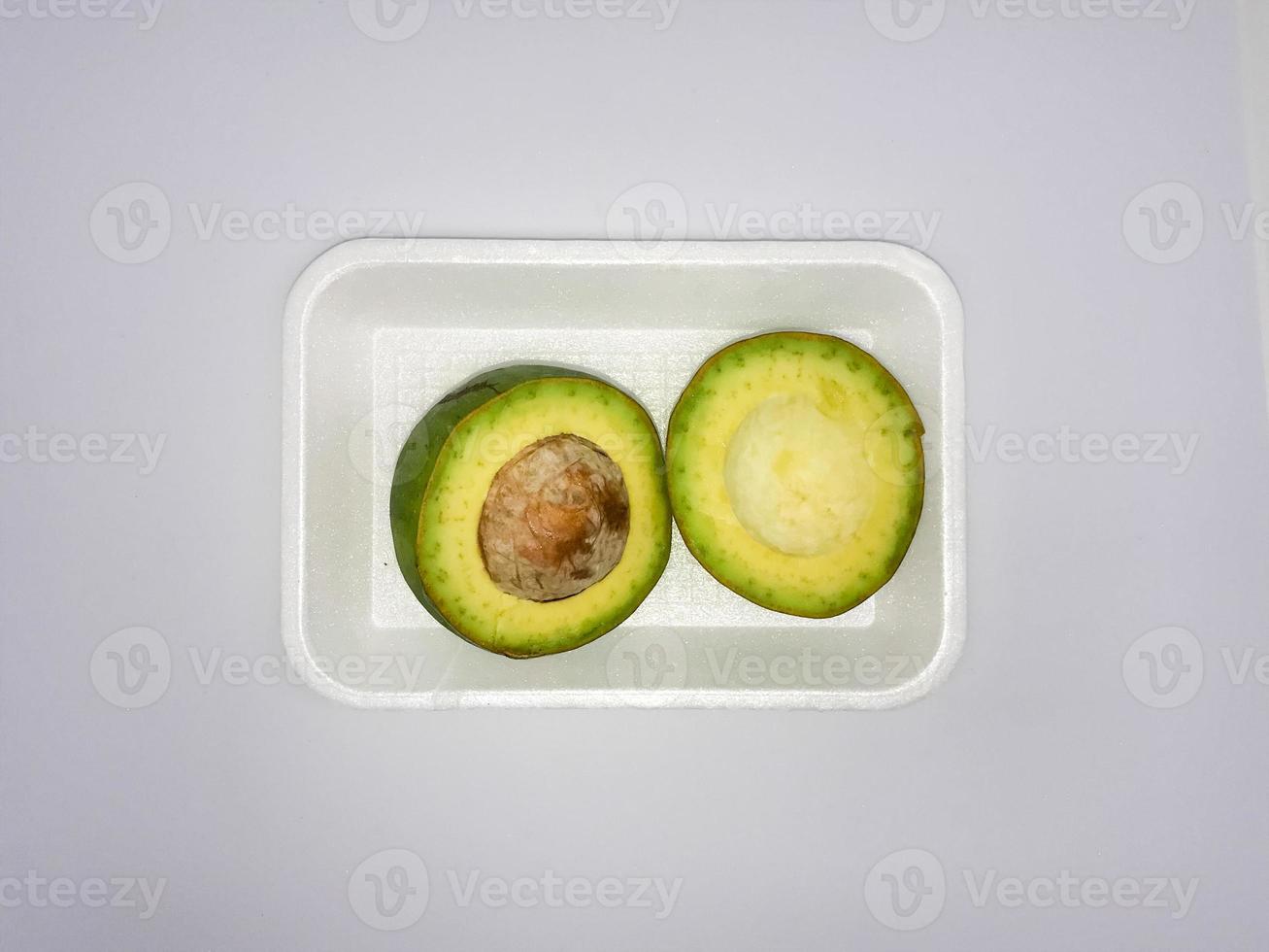 reif Avocado Früchte oder buah Alpukat im Indonesien foto