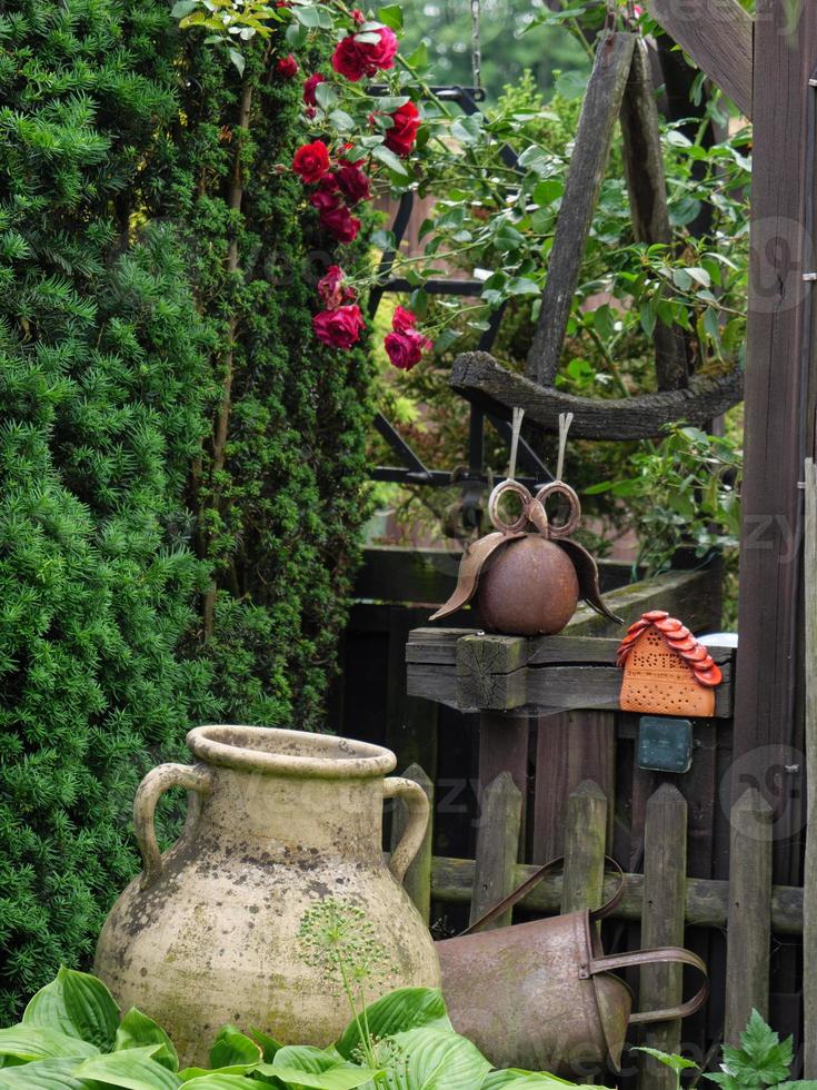 Sommerzeit im Garten foto