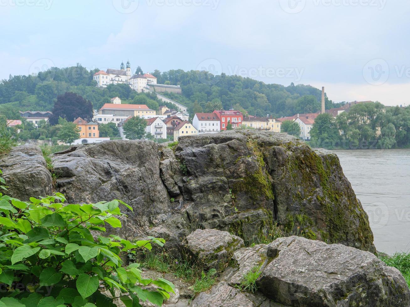 das Stadt von passau im Bayern foto