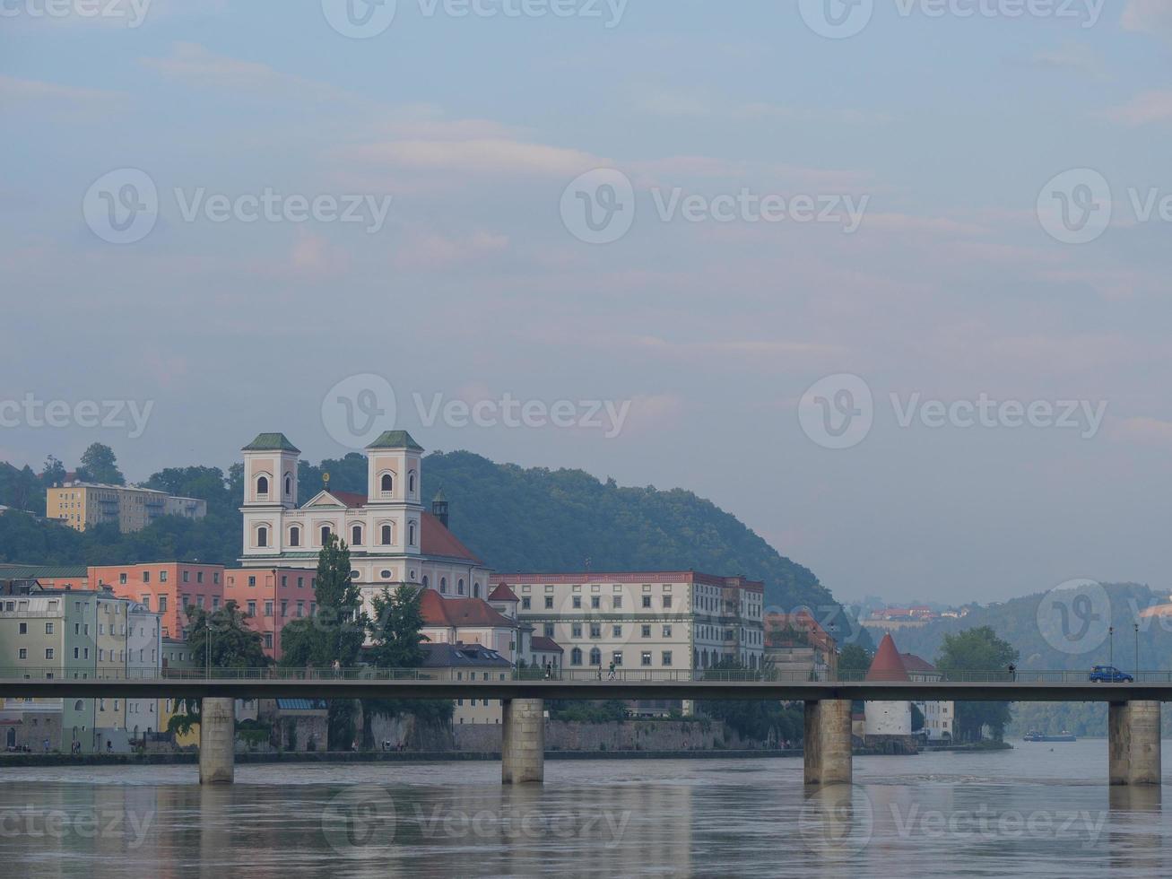 das Stadt von passau im Bayern foto