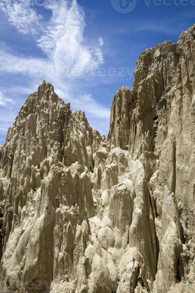 valle de la luna in bolivien foto