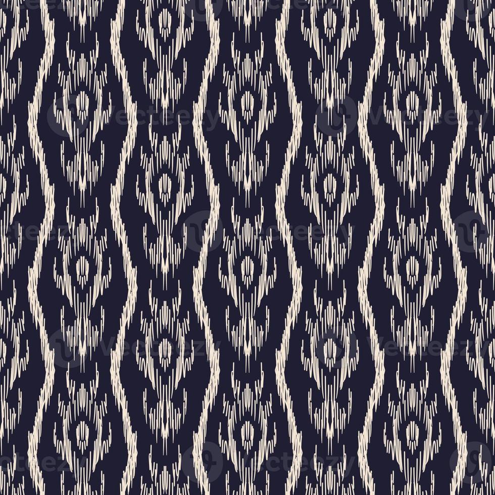 ethnisch Ikat Muster geometrisch einheimisch Stammes- Boho Motiv aztekisch Textil- Stoff Teppich Mandalas afrikanisch amerikanisch Indien Blume foto