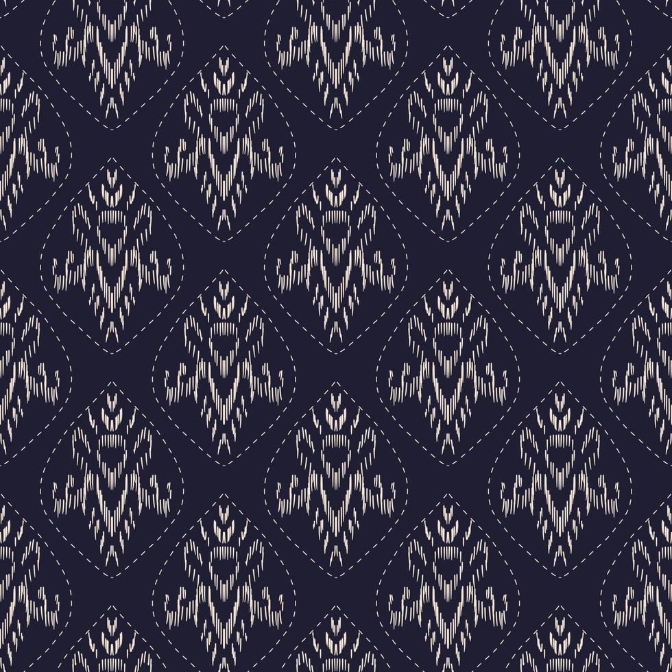 ethnisch Ikat Muster geometrisch einheimisch Stammes- Boho Motiv aztekisch Textil- Stoff Teppich Mandalas afrikanisch amerikanisch Indien Blume foto