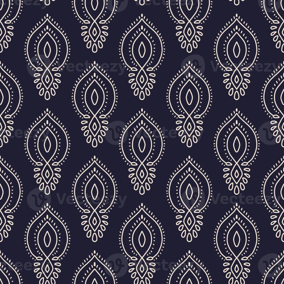 ethnisch Ikat Muster geometrisch einheimisch Stammes- Boho Motiv aztekisch Textil- Stoff Teppich Mandalas afrikanisch amerikanisch Indien Blume foto