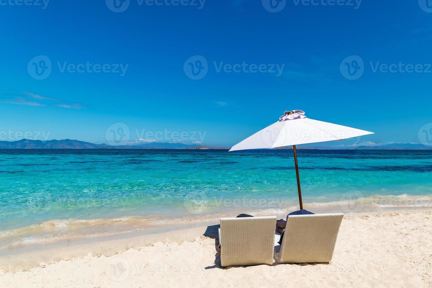 schöner tropischer Strand foto